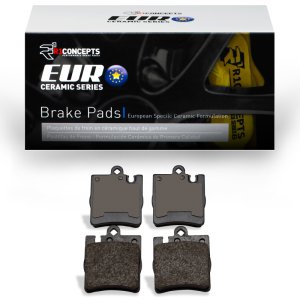 Mercedes-Benz SLK280 Brake Pads - Rear - R1 Concepts - Euro Ceramic - `96-`11 Mercedes-Benz SLK280 Brake Pads - Rear - R1 Concepts - Euro Ceramic - `96-`11